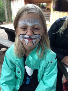 Face painting at Järvzoo and De5stora_S