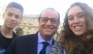 avec le president